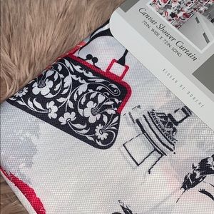 Canvas Shower Curtain 💋